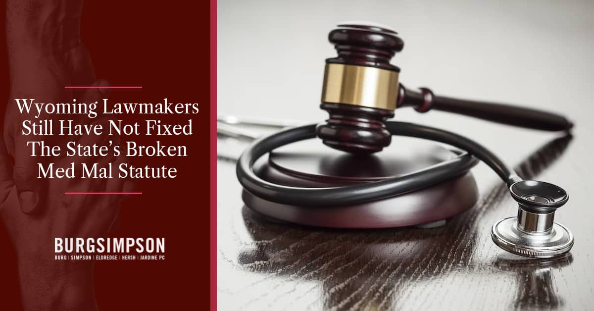Medical Malpractice Statute of Limitations in WY Still Unclear