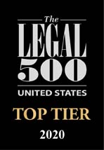 The Legal 500 United States Top Tier 2020