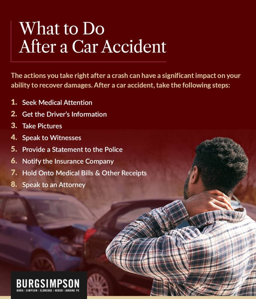 7 Things To Do Immediately Following a Fender Bender