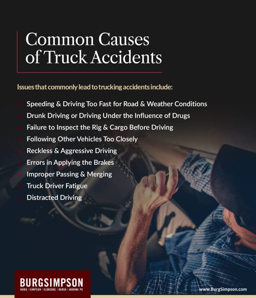 truck accident causes list - Burg Simpson