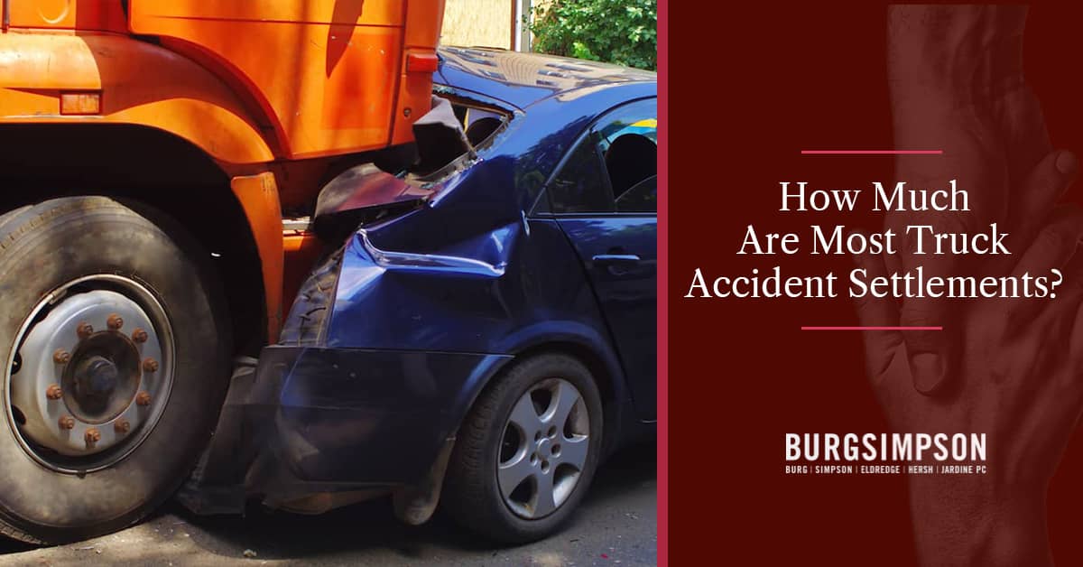 How Much Is a Truck Accident Settlement Generally Worth?