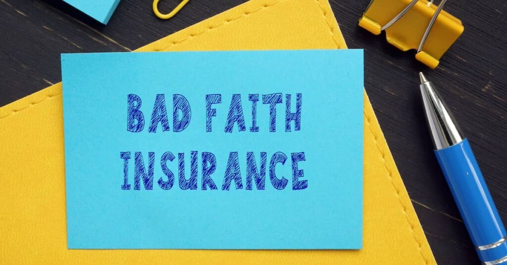 Bad faith insurance | Burg Simpson