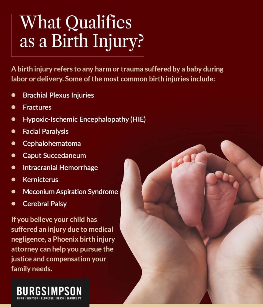 What qualifies as a birth injury? | Burg Simpson