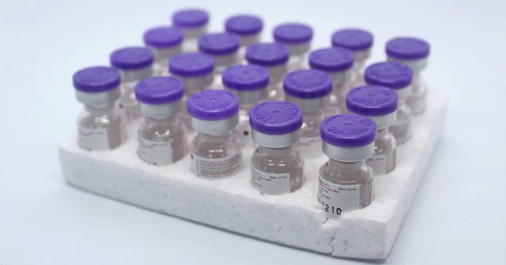Vials of the Depo-Provera birth control shot | Burg Simpson