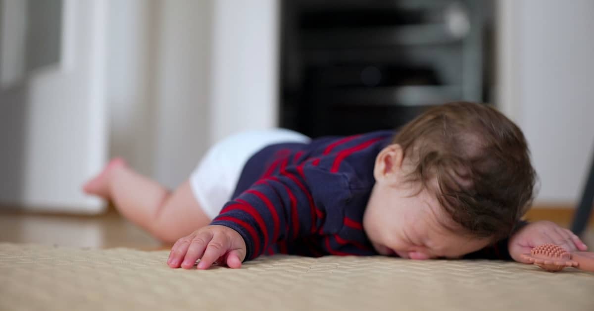 Child with birth injury has difficulty crawling | Burg Simpson